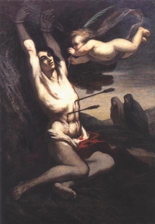 Martyre de of Saint Sébastien from Honoré Daumier
