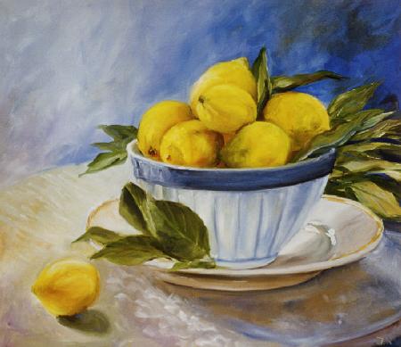 Lemons in a bowl 2001