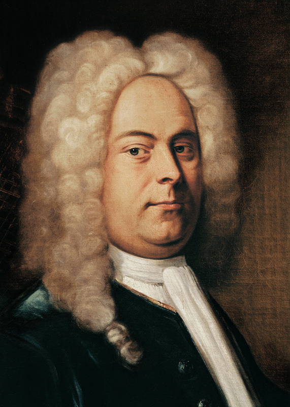 Georg Friedrich Handel (1685-1759) from Italian pictural school