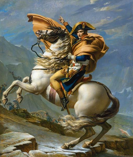 Napoleon in the Alps / David / 1800 1800