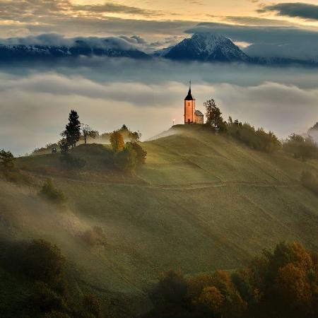 Autumn in the alps