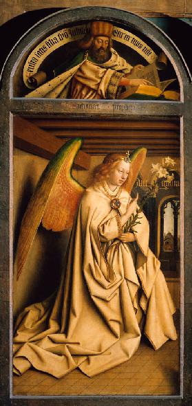 Ghent Altar, Angel