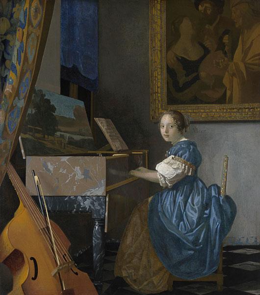 Young Lady Seated at Virginal