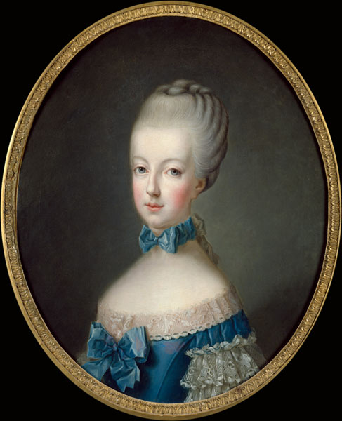 Portrait of Marie-Antoinette de Habsbour - Jean-Baptiste Charpentier d. Ä  as art print or hand painted oil.
