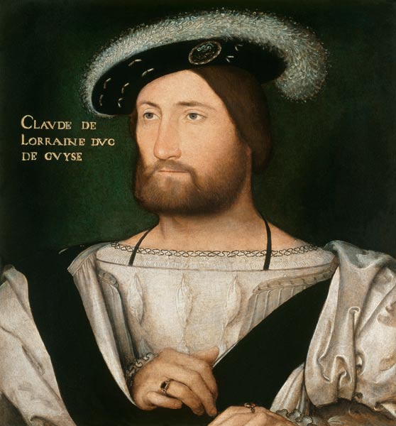 Portrait of Claude of Lorraine - Jean Clouet d. J. as art print or hand  painted oil.