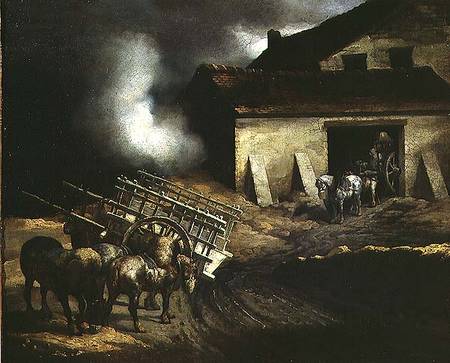 The Kiln at the Plaster Works from Jean Louis Théodore Géricault
