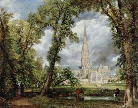 Salisbury Cathedral from the Bishop's Garden