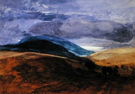 On the Downs from John Sell Cotman