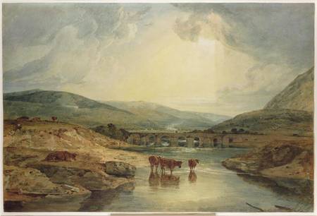 Bridge over the Usk from William Turner