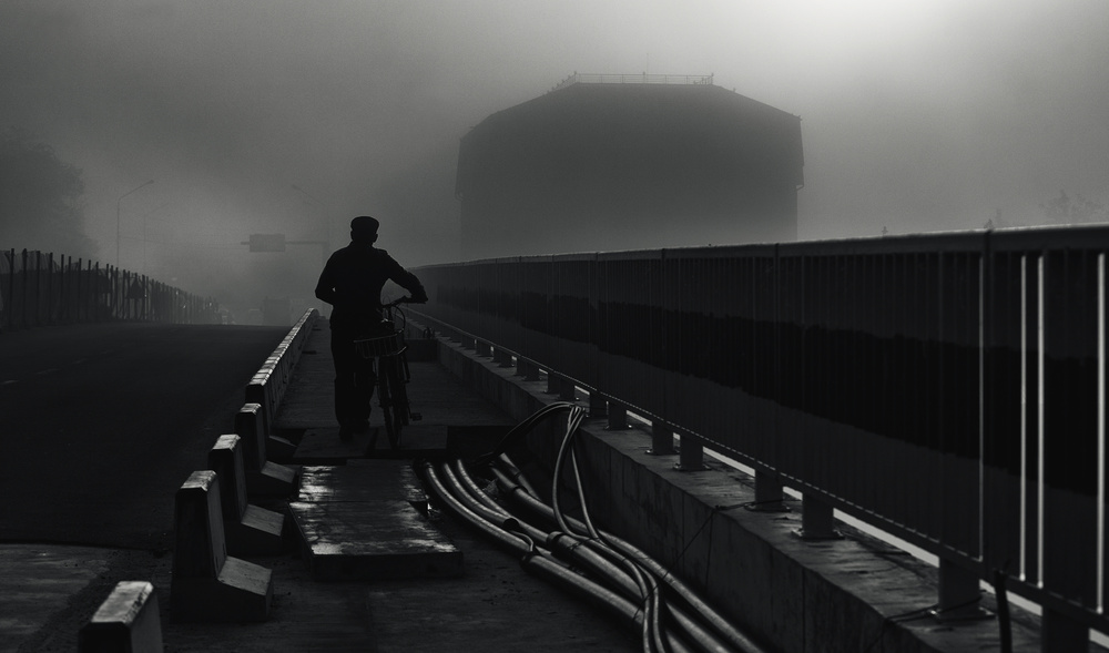 Misty bridge series IV from Julien Oncete