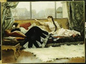 Sarah Bernhardt und Christine Nilsson