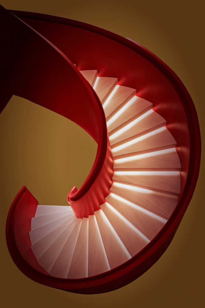 Spiral staircase from konglingming