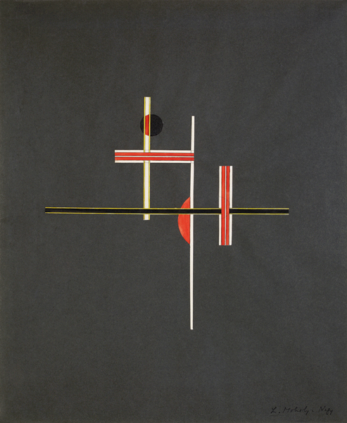 Schwarz-rotes Gleichgewicht from László Moholy-Nagy