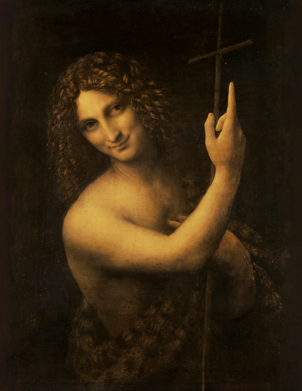 John the Baptist from Leonardo da Vinci