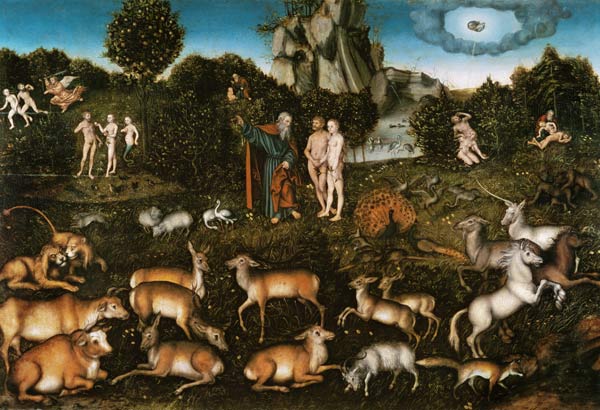 Das Paradies from Lucas Cranach the Elder