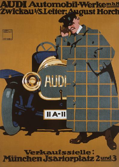 AUDI Automobil-Werke m. b. H. Zwickau i. / S. Leader: August Horch