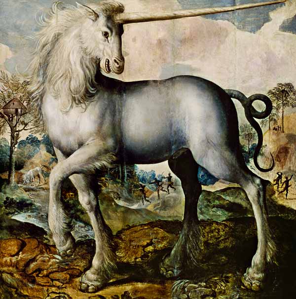 Unicorn - Maerten de Vos as art print or hand painted oil.