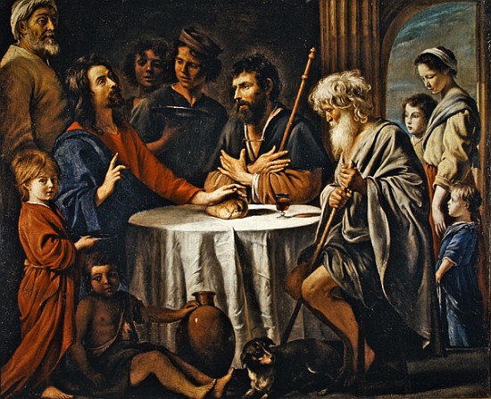The Disciples at Emmaus from Mathieu Le Nain