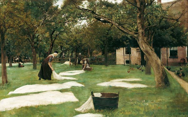 The Bleaching of Linen from Max Liebermann