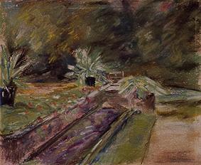 The garden of the artist into when sea from Max Liebermann