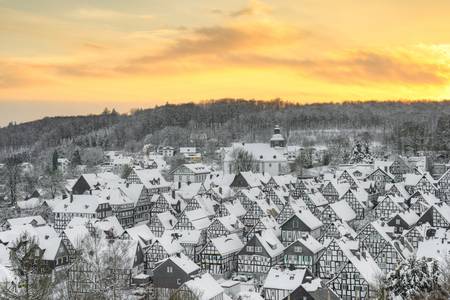 Winter in Freudenberg im Siegerland