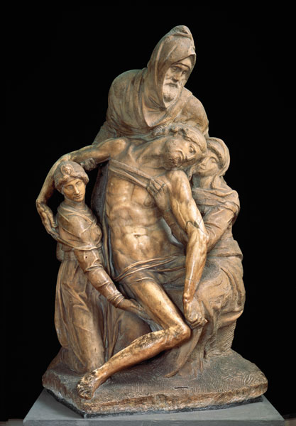 Pieta - Michelangelo (Buonarroti) as art print or hand painted oil.