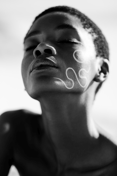 Image: Laura Nenz - Woman on The Beach of Noordhoek, near Kapstadt