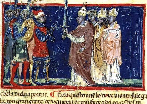 Codex Correr I 383 Pope Alexander III (1 - as art print or hand painted oil.