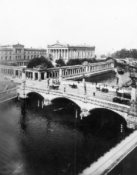 Berlin,Ansicht der Nationalgalerie/Levy