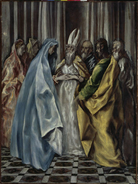 The Marriage of Mary / El Greco from 