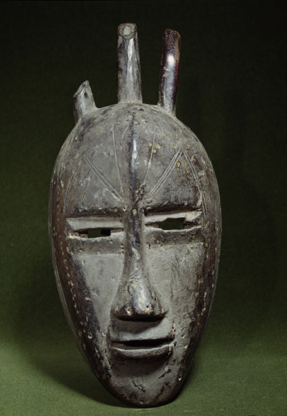 Gehoernte Maske, Bamana, Mali / Holz from 