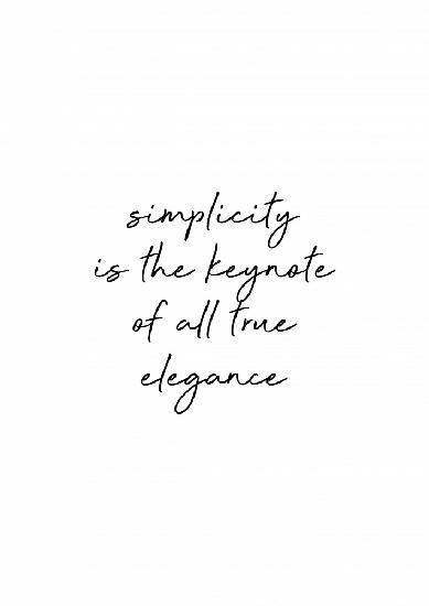 Simplicity Quote