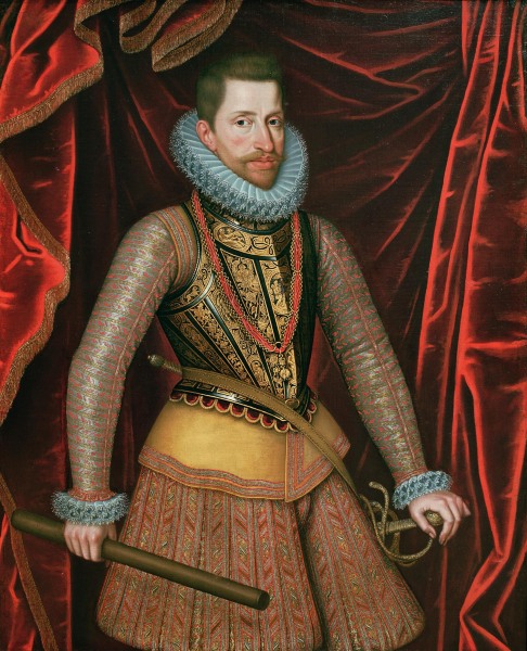 Archduke Albert VII. Painting - Otto van Veen as art print or hand painted  oil.