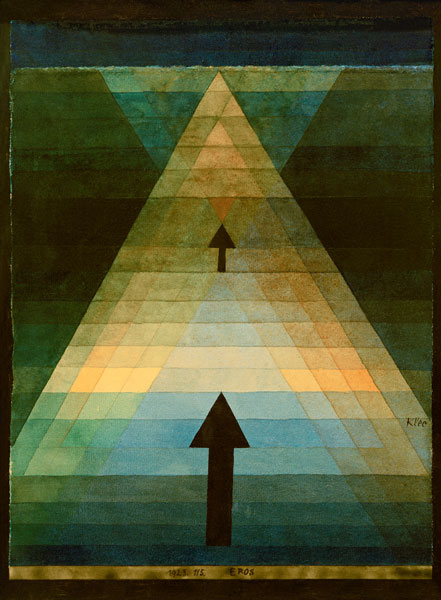 Eros, 1923.115. - Paul Klee as art print or hand painted oil.