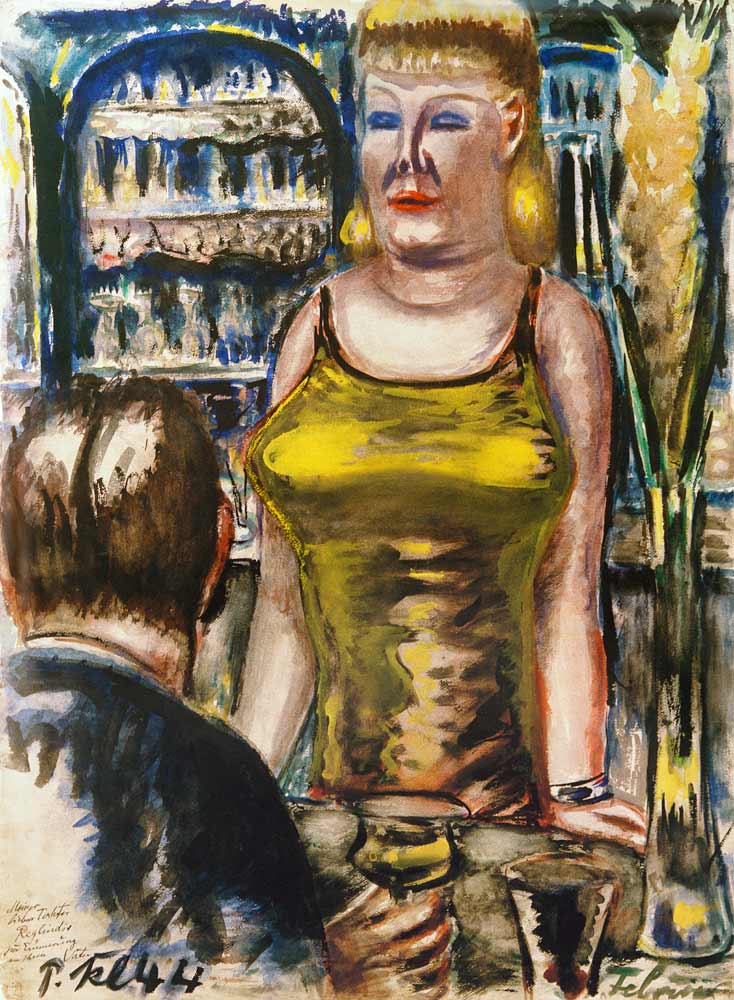 Yellow barmaid with mr from Paul Kleinschmidt