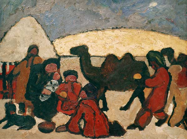 Adoration of the Kings from Paula Modersohn-Becker