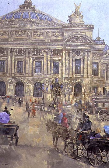 L''Opera, Paris, 1993 (oil on canvas)  from Peter  Miller