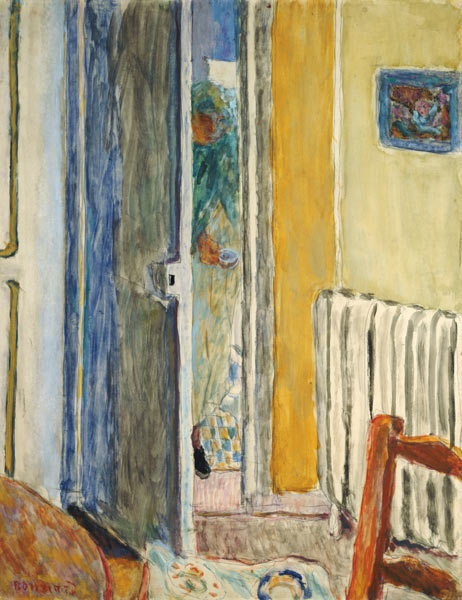 A Woman entering the Living Room from Pierre Bonnard
