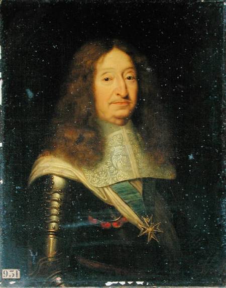 Cesar de Bourbon (1595-1665) Duke of Vendome and Beaufort from Pierre Mignard