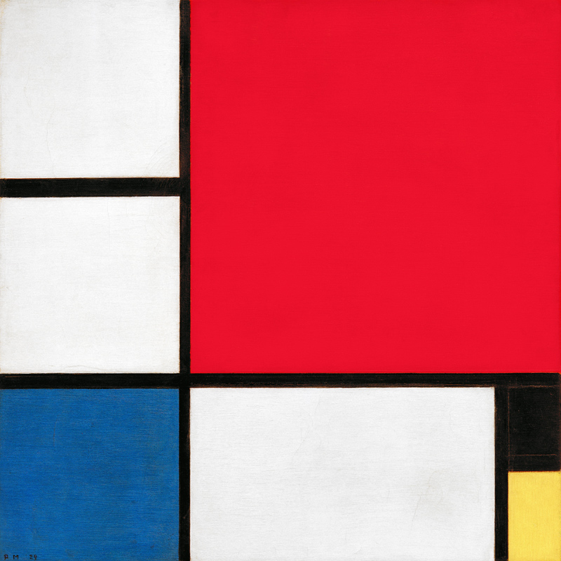 Composition II from Piet Mondrian