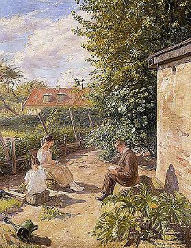 In the garden