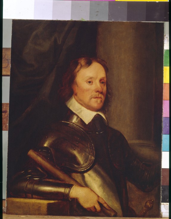 Portrait of Oliver Cromwell from Robert Walker