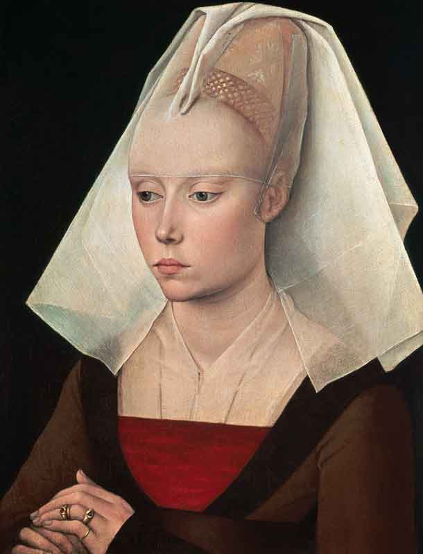Portrait of a woman from Rogier van der Weyden