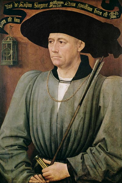 Portrait of Jean Lefevre de Saint-Remy ( - Rogier van der Weyden as art  print or hand painted oil.