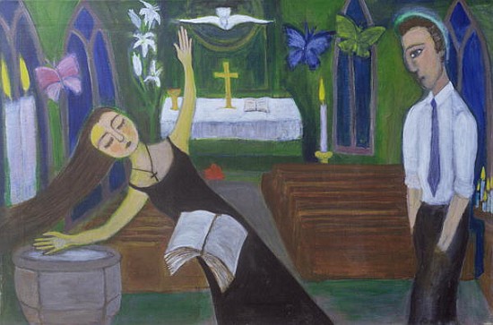 Religious Experience, 2002 (acrylic on canvas)  from Roya  Salari