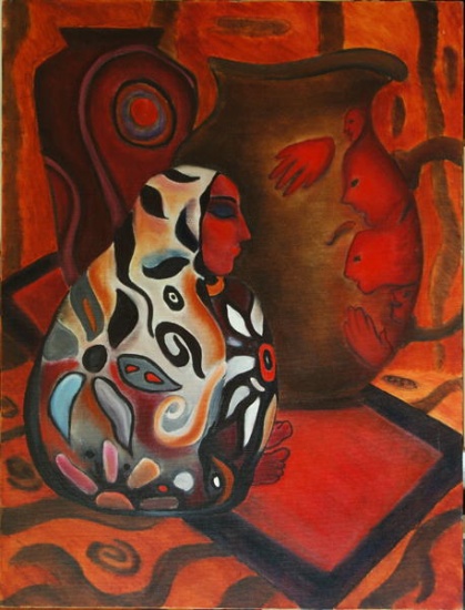 The Vase Woman from Sabina  Nedelcheva-Williams
