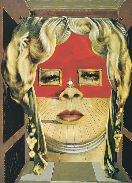 Image: Salvador Dali - Il volto di Mae West - (SD-44)