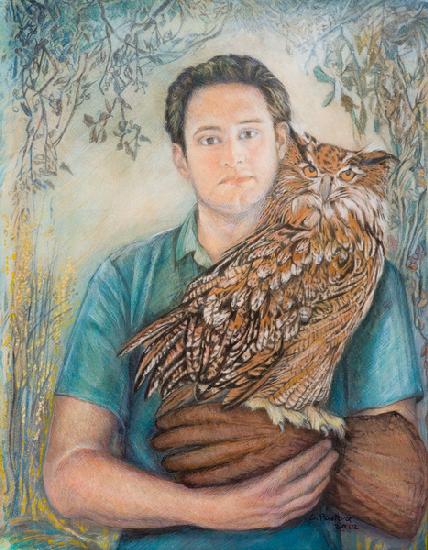 Boy with Owl