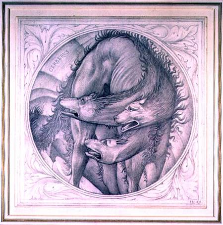 The Story of Orpheus: Cerberus from Sir Edward Burne-Jones