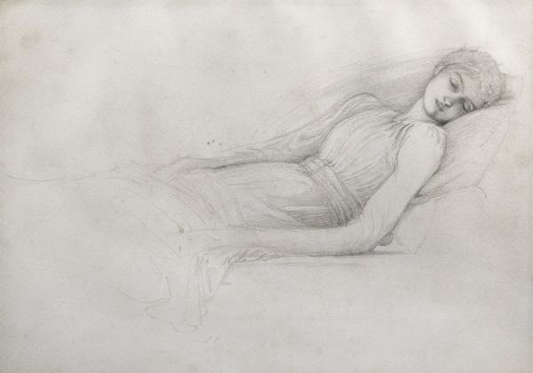 Study for 'Sleeping Beauty'